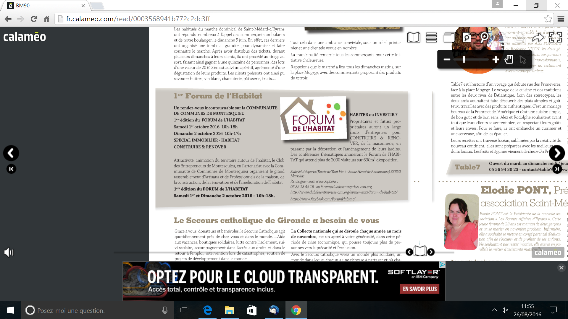 Journal Municipal St-Médard d'Eyrans 060716 PUB FORUM HABITAT