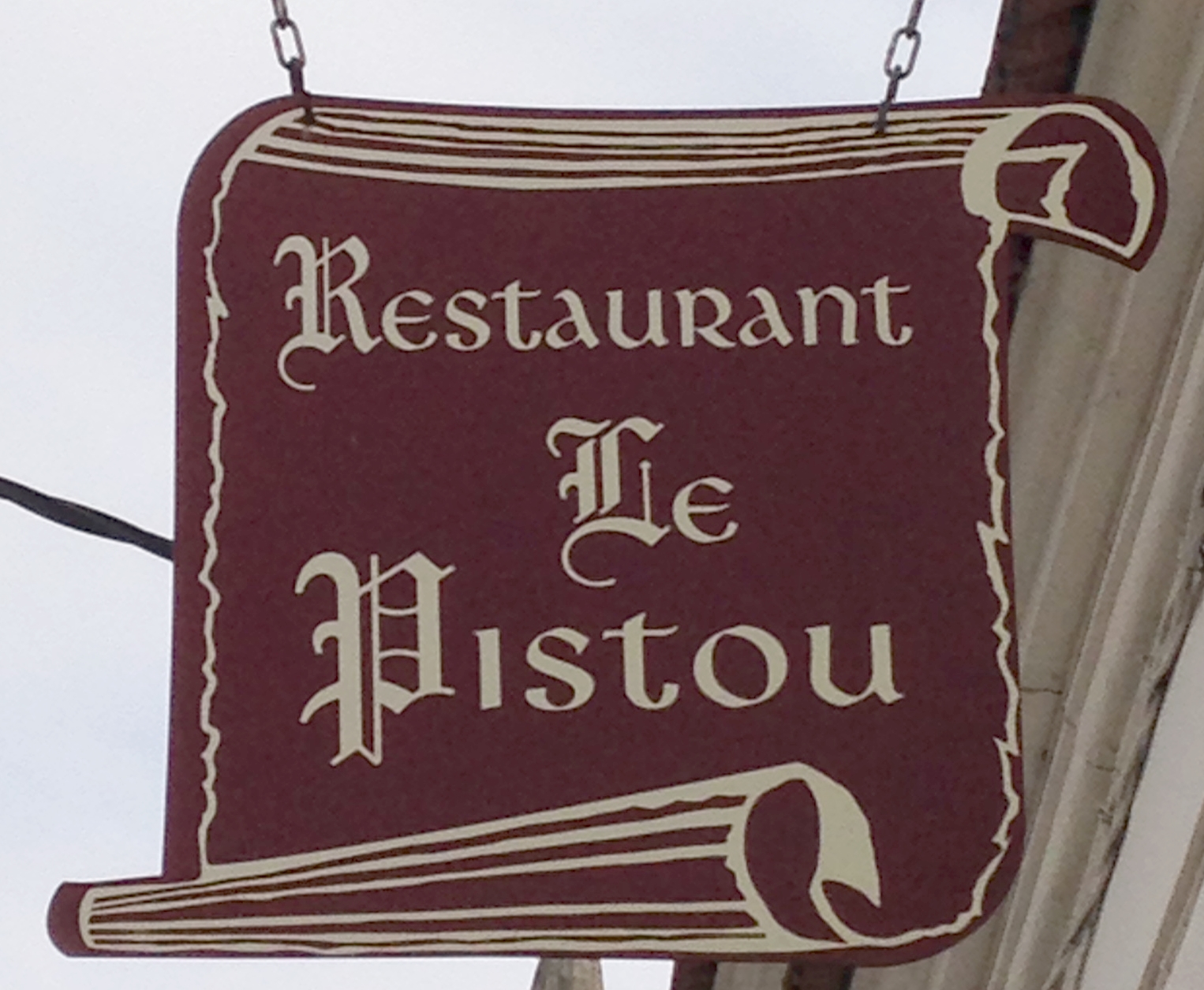 You are currently viewing Zoom Restaurant Le Pistou – Thierry LEFAYE