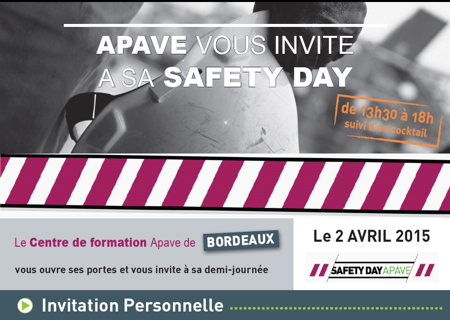 You are currently viewing Safety Day Apave : journée sécurité et santé au travail