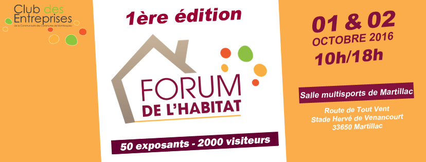 You are currently viewing Le Forum de l’Habitat, 1er et 2 octobre 2016, à Martillac : un RV incontournable à ne pas manquer !
