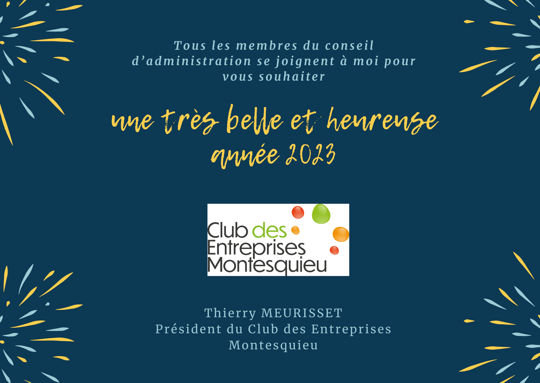 Lire la suite à propos de l’article Voeux 2023 !!!
